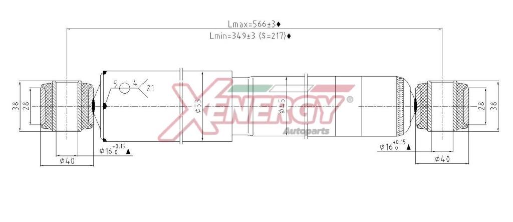 Amortisseurs XENERGY ref. X992515