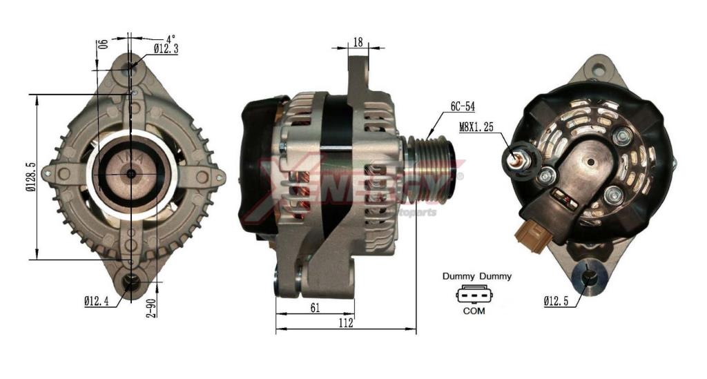 Alternateur XENERGY XAL41640AD