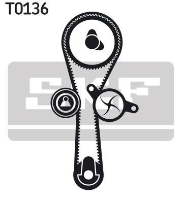 Kit de distribuição SKF ref. VKMA 06010