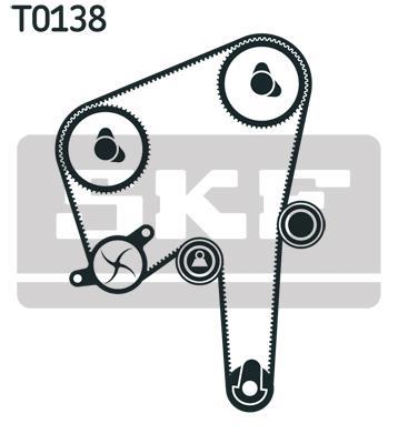 Kit de distribution SKF VKMA 06560