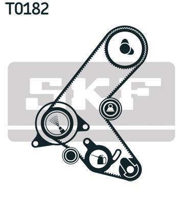 Kit de distribution (Kit courroie de distribution) SKF ref. VKMA 05609