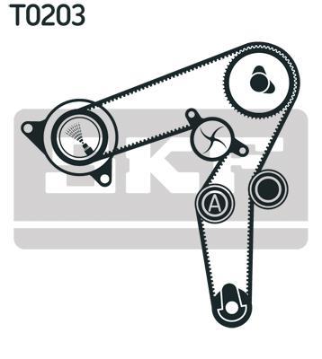 Kit de distribuição SKF ref. VKMA 02191