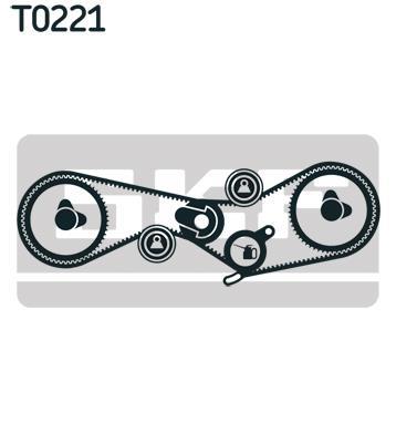 Kit de distribuição SKF ref. VKMA 03010