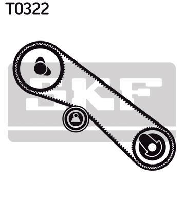 Kit de distribuição SKF ref. VKMA 91020