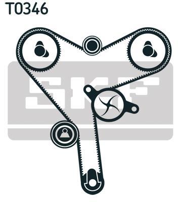 Kit de distribuição SKF ref. VKMA 91704