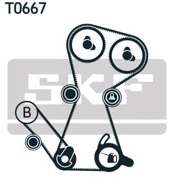 Kit de distribuição SKF ref. VKMA 95649