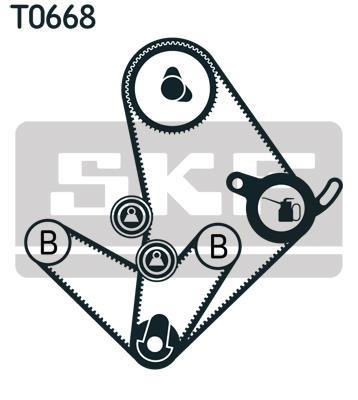 Kit de distribuição SKF ref. VKMA 95010