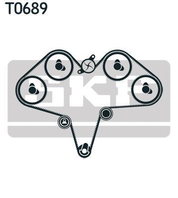 Kit de distribuição SKF ref. VKMA 95000