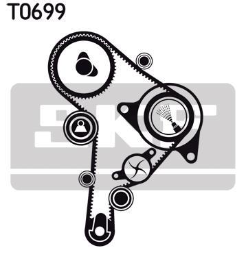 Kit de distribuição SKF ref. VKMA 01251