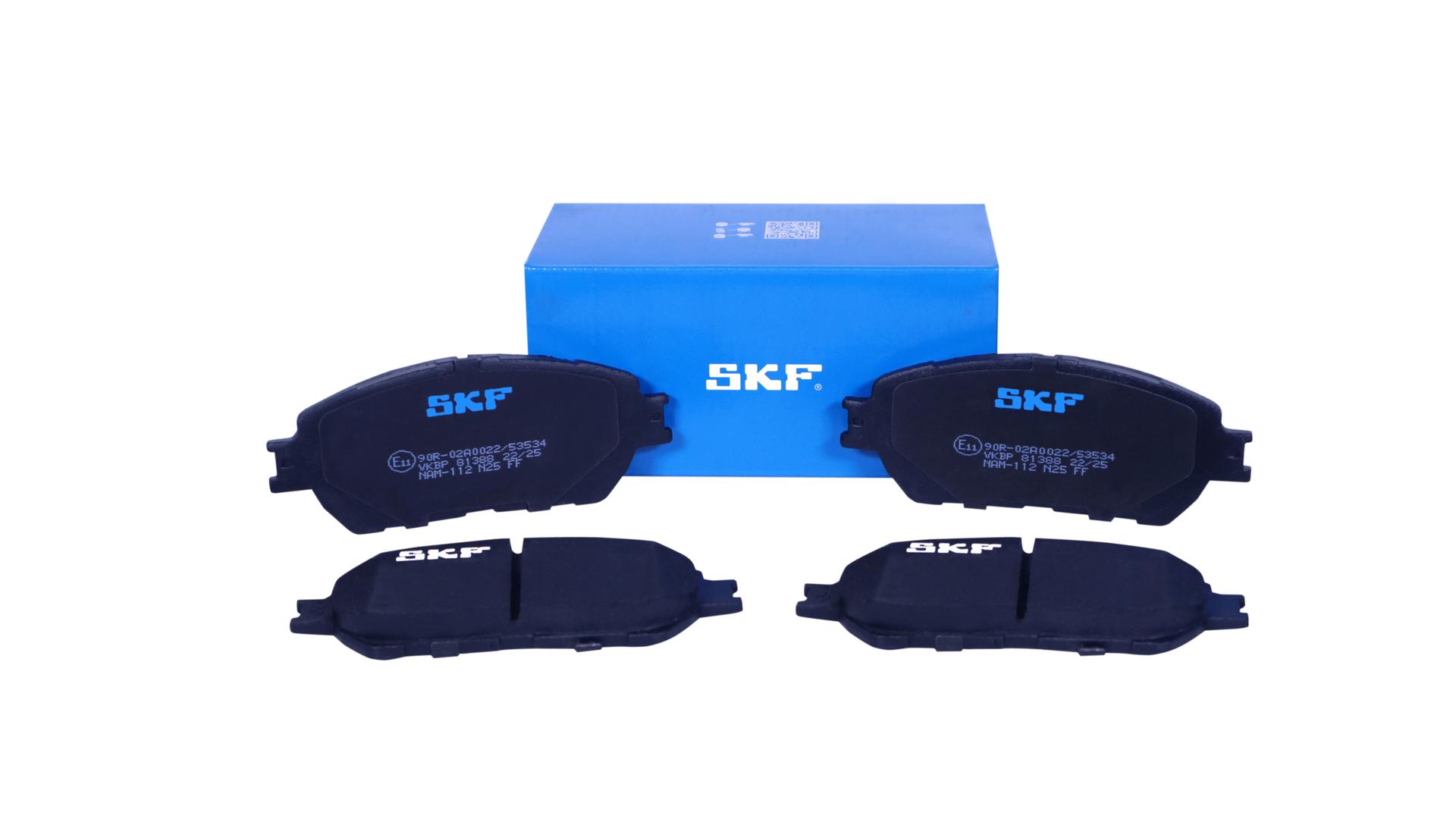 Jeu de 4 plaquettes de frein SKF VKBP 81388
