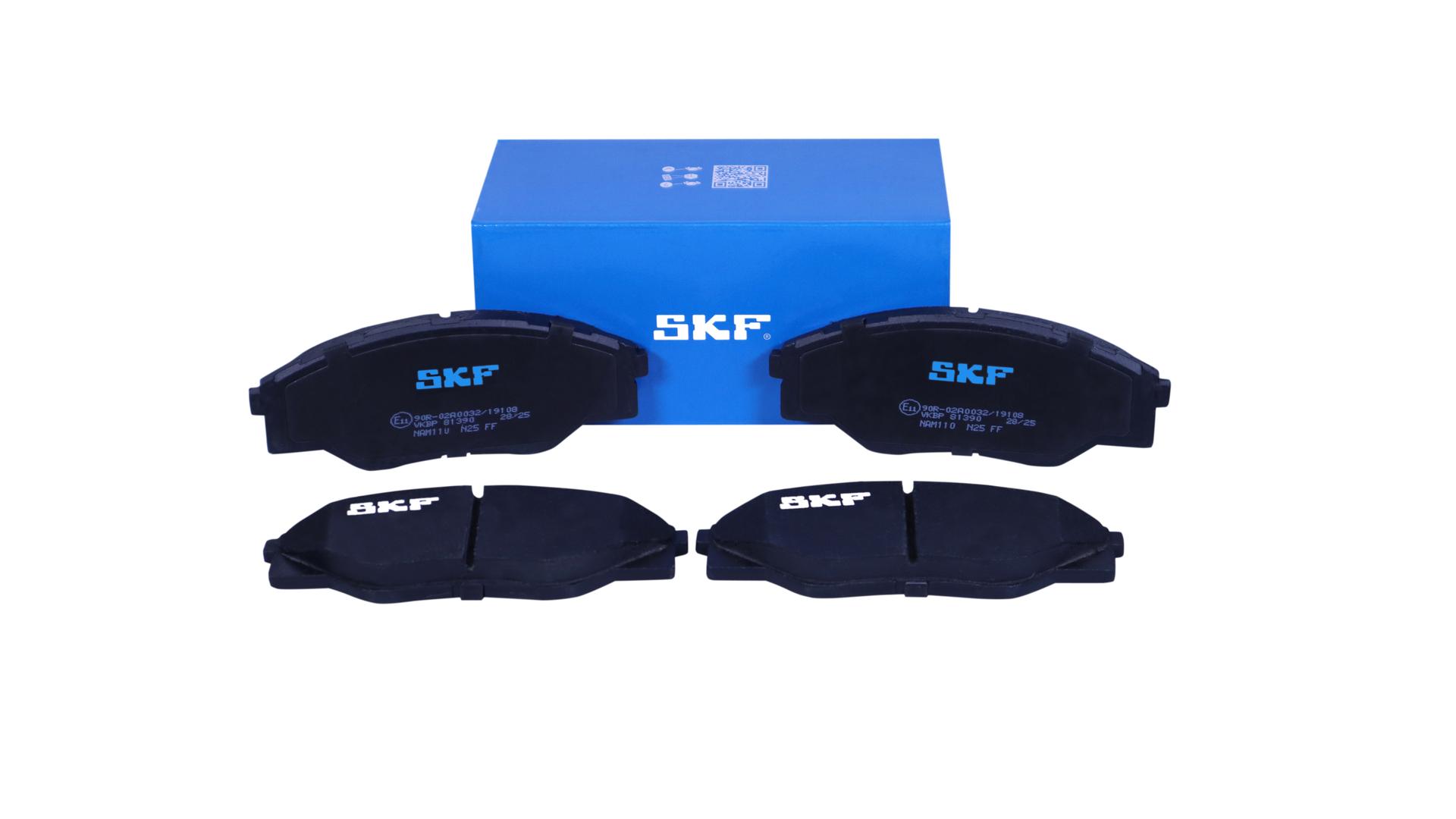 Jogo de 4 pastilhas de travão SKF VKBP 81390