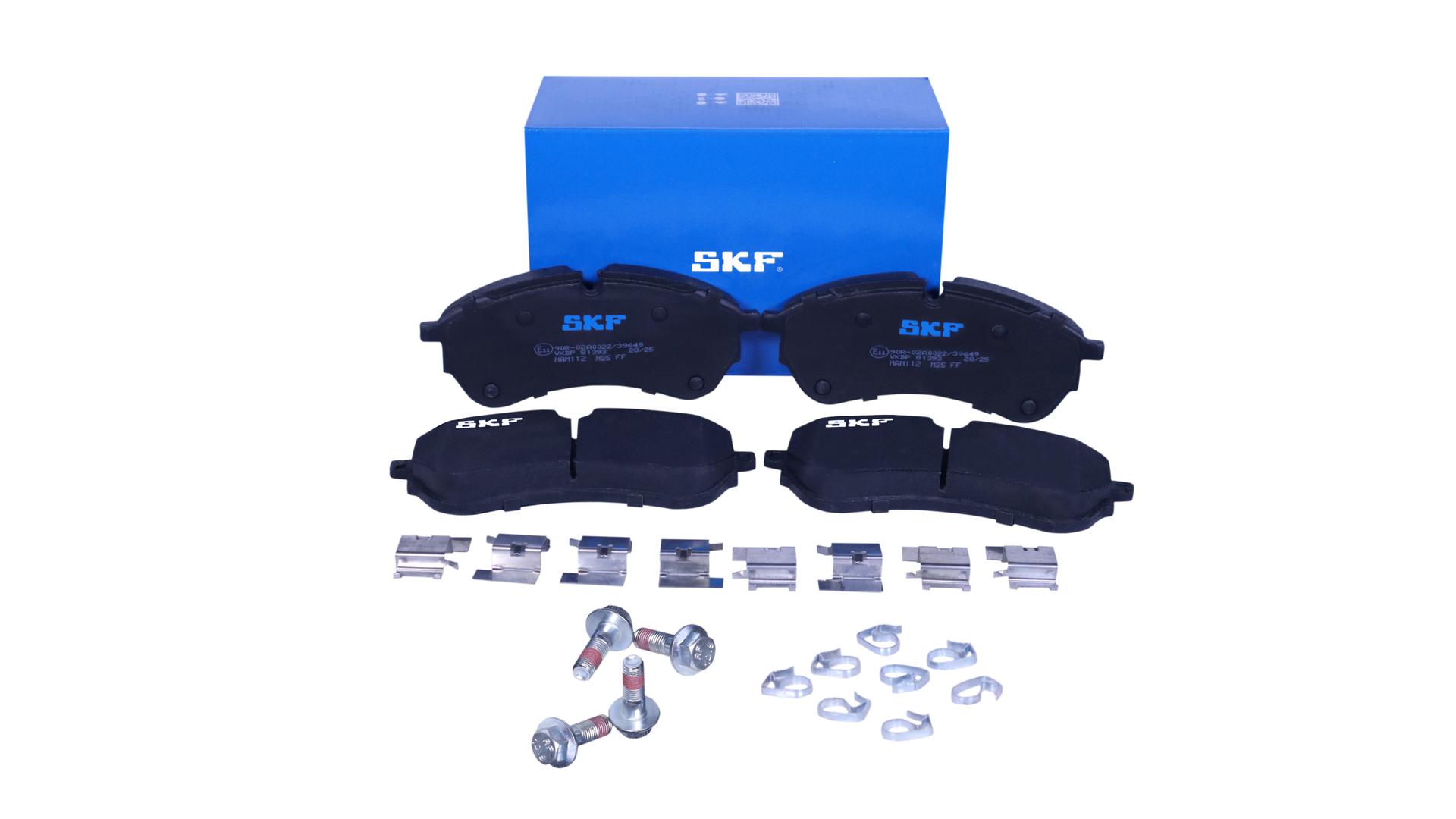 Jogo de 4 pastilhas de travão SKF VKBP 81393