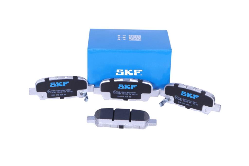 Jeu de 4 plaquettes de frein SKF ref. VKBP 95005 EV