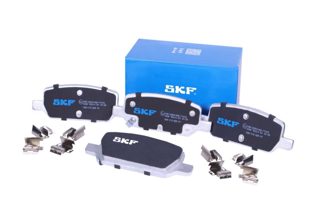 Jeu de 4 plaquettes de frein SKF ref. VKBP 95013 EV