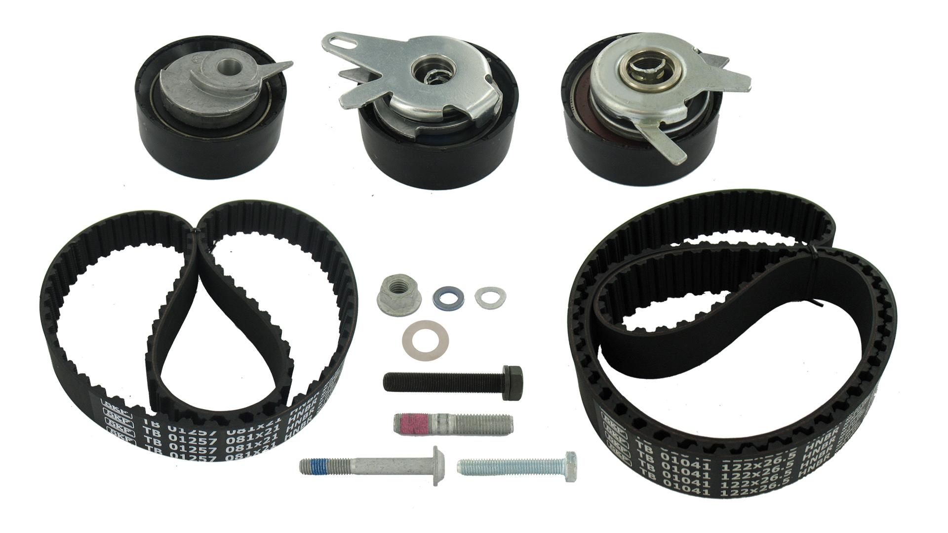 Kit de distribution (Kit courroie de distribution) SKF ref. VKMA 01258