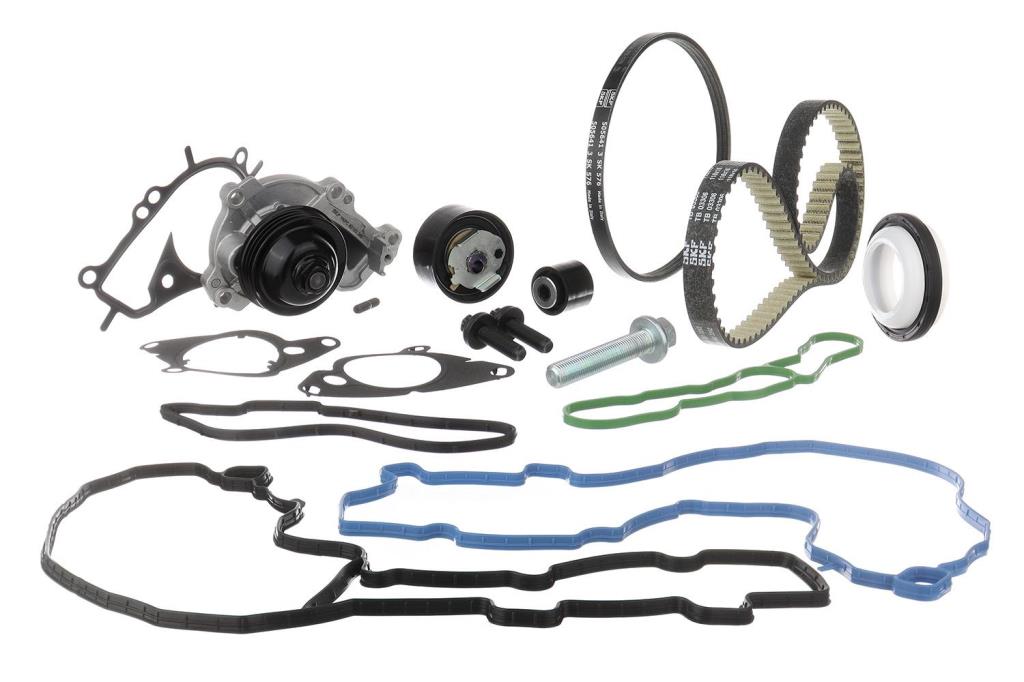 Pompe à eau + kit de courroie de distribution (Kit courroie de distribution) SKF ref. VKMC 03306-1