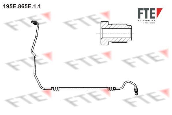 Flexible de frein (Durite de frein) FTE automotive GmbH ref. 9240366