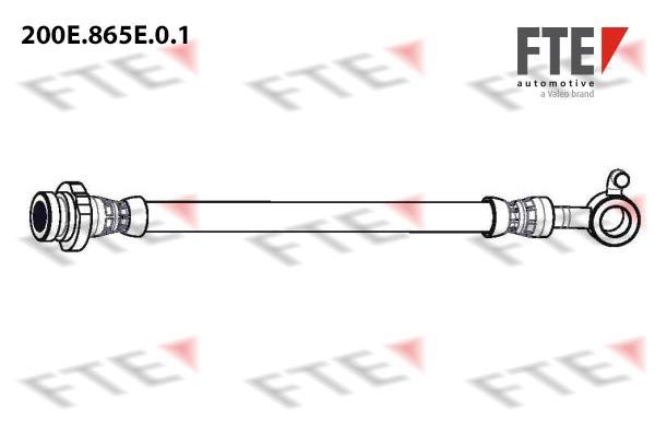 Flexible de frein (Durite de frein) FTE automotive GmbH ref. 9240909