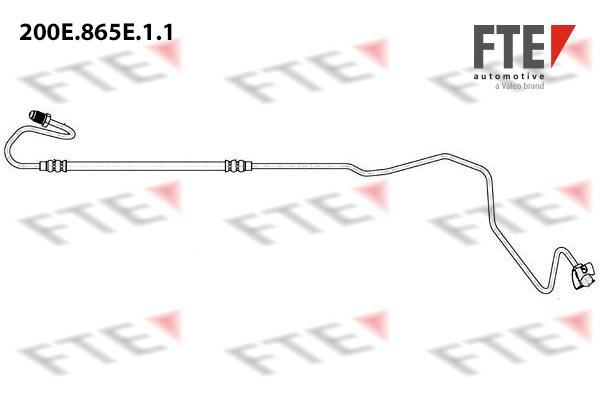 Flexible de frein (Durite de frein) FTE automotive GmbH ref. 9240374