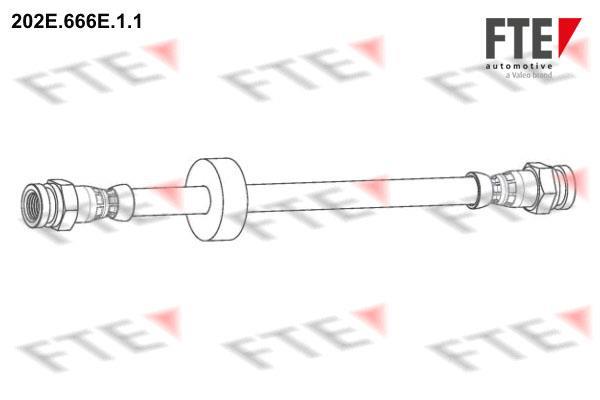 Flexible de frein (Durite de frein) FTE automotive GmbH ref. 9240376