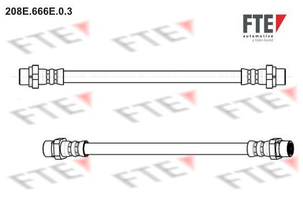 Flexible de frein (Durite de frein) FTE automotive GmbH 9240381