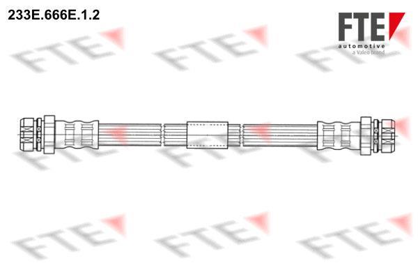 Flexible de frein (Durite de frein) FTE automotive GmbH ref. 9240396