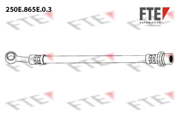 Flexible de frein (Durite de frein) FTE automotive GmbH ref. 9240920
