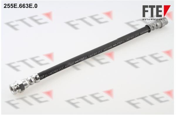 Flexible de frein (Durite de frein) FTE automotive GmbH ref. 255E.663E.0