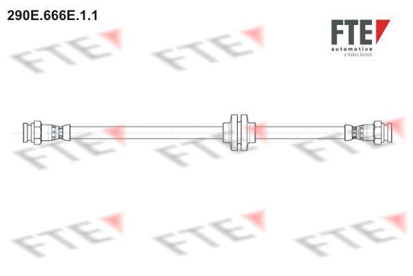 Flexible de frein (Durite de frein) FTE automotive GmbH ref. 9240456