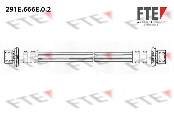 Flexible de frein (Durite de frein) FTE automotive GmbH ref. 9240930
