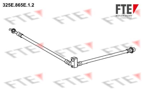 Flexible de frein (Durite de frein) FTE automotive GmbH ref. 9240494