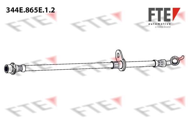 Flexible de frein (Durite de frein) FTE automotive GmbH ref. 9240942
