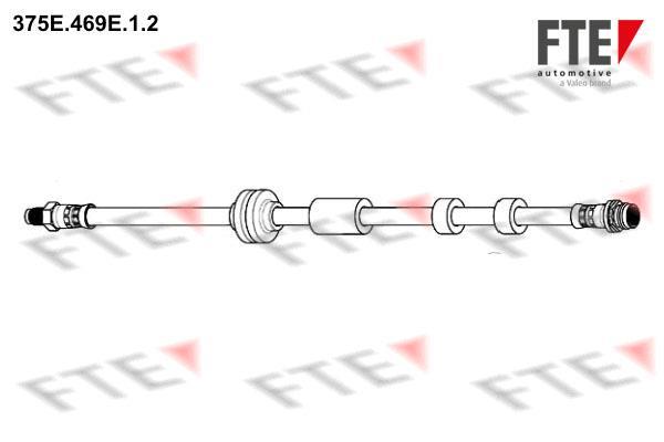 Flexible de frein (Durite de frein) FTE automotive GmbH ref. 9240541