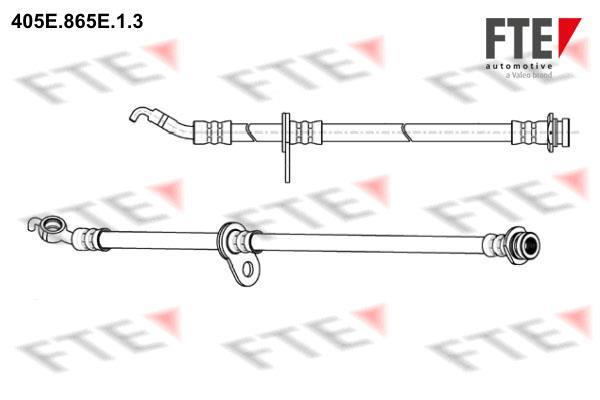 Flexible de frein (Durite de frein) FTE automotive GmbH 9240572