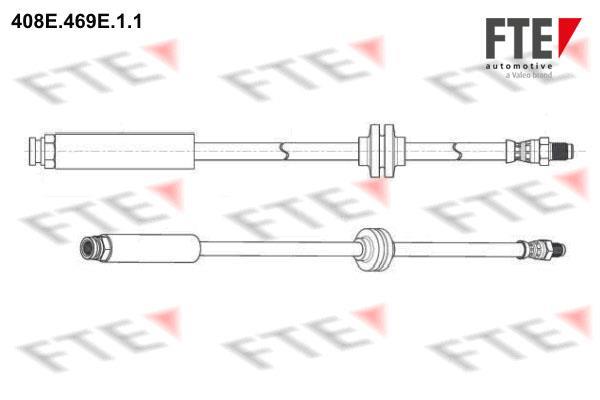 Flexível de travão FTE automotive GmbH ref. 9240575