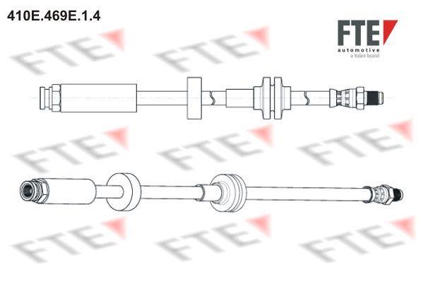 Flexible de frein (Durite de frein) FTE automotive GmbH 9240580