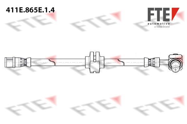 Flexible de frein (Durite de frein) FTE automotive GmbH ref. 9240952