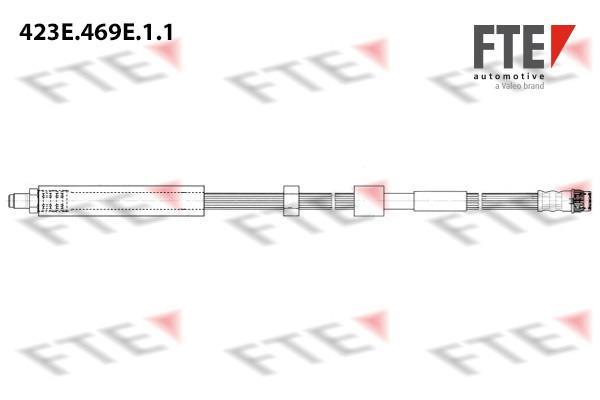 Flexible de frein (Durite de frein) FTE automotive GmbH ref. 9240609