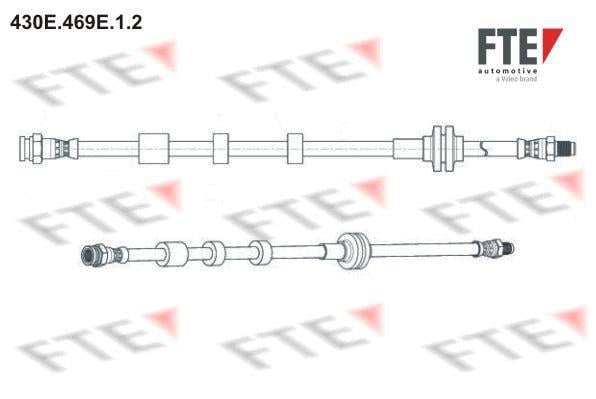 Flexible de frein (Durite de frein) FTE automotive GmbH ref. 9240617