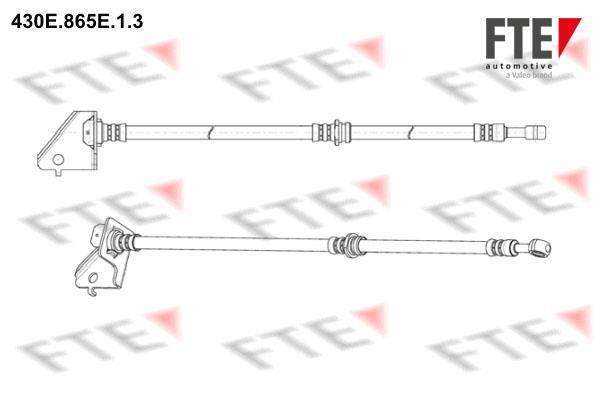 Flexible de frein (Durite de frein) FTE automotive GmbH ref. 9240620