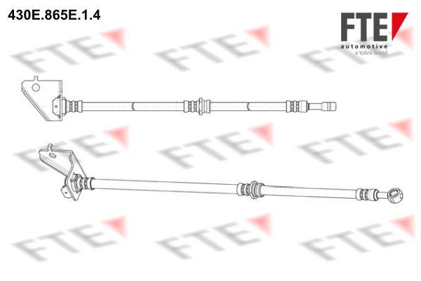 Flexible de frein (Durite de frein) FTE automotive GmbH ref. 9240621