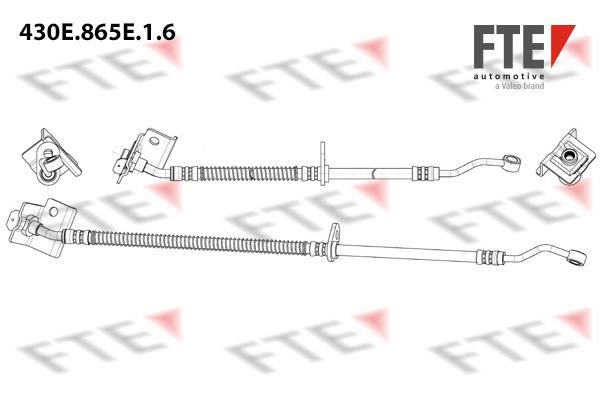 Flexible de frein (Durite de frein) FTE automotive GmbH ref. 9240958