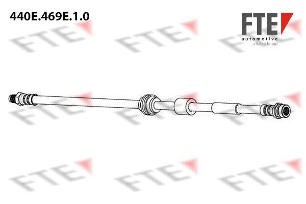 Flexible de frein (Durite de frein) FTE automotive GmbH ref. 9240630