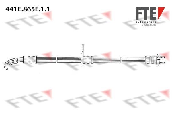 Flexible de frein (Durite de frein) FTE automotive GmbH ref. 9240635