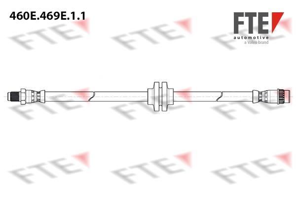Flexible de frein (Durite de frein) FTE automotive GmbH ref. 9240966