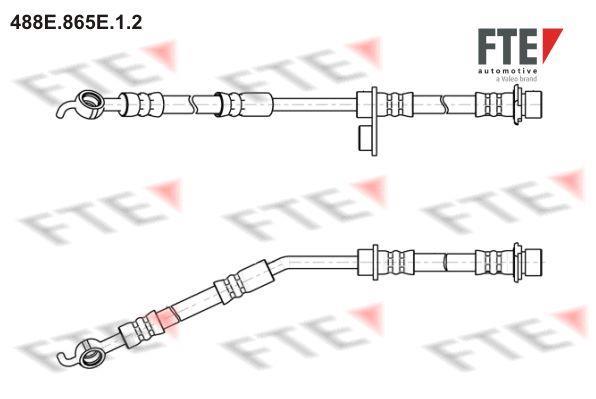 Flexible de frein (Durite de frein) FTE automotive GmbH ref. 9240699