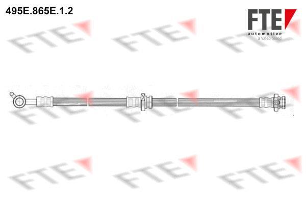 Flexible de frein (Durite de frein) FTE automotive GmbH ref. 9240710