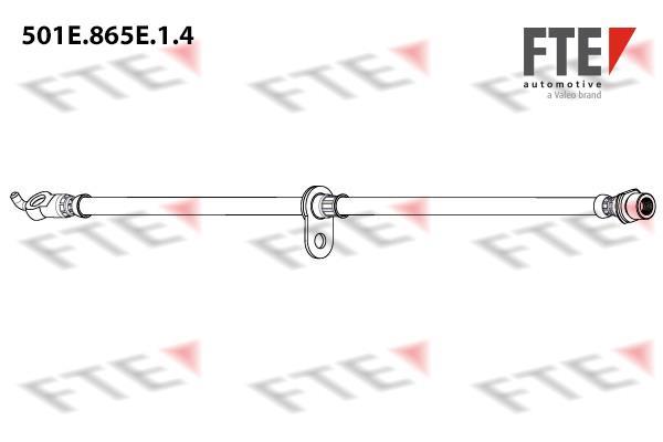 Flexible de frein (Durite de frein) FTE automotive GmbH ref. 9240973