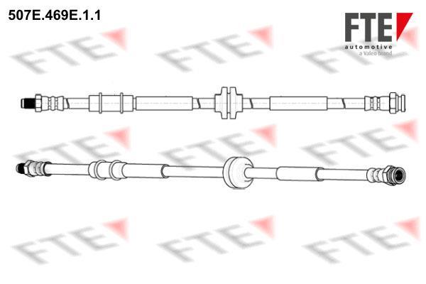 Flexible de frein (Durite de frein) FTE automotive GmbH 9240727