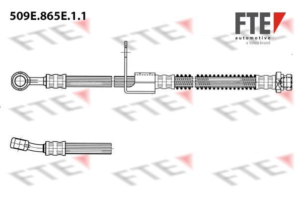 Flexible de frein (Durite de frein) FTE automotive GmbH ref. 9240976